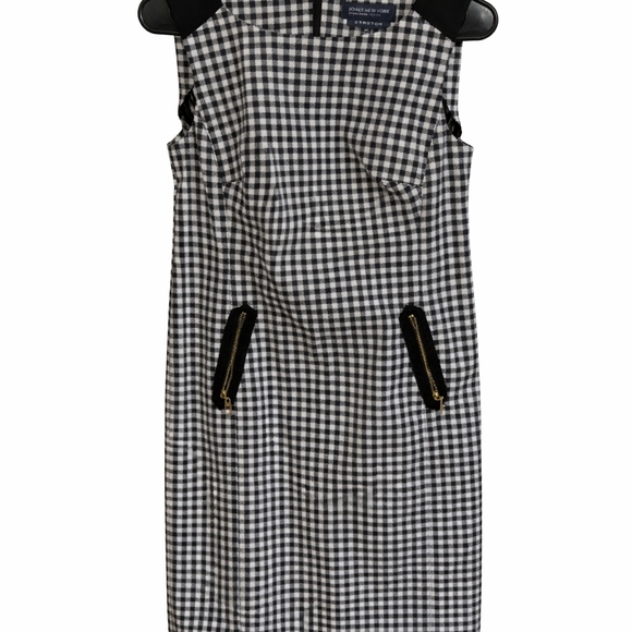 Jones New York Dresses & Skirts - Jones New York Black and White Checkered Mini Dress